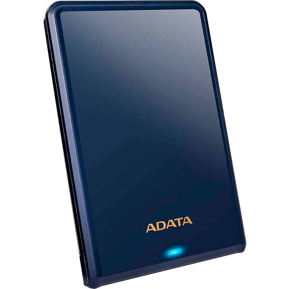 Внешний жесткий диск ADATA 1TB HV620S Slim Blue (AHV620S-1TU3-CBL) Тип жесткий диск (HDD)