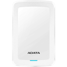 Зовнішній жорсткий диск ADATA 1TB HV300 White (AHV300-1TU31-CWH)