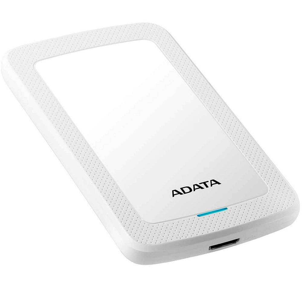 Внешний жесткий диск ADATA 1TB HV300 White (AHV300-1TU31-CWH) Емкость 1 Тб