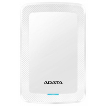 Зовнішній жорсткий диск ADATA 2TB HV300 White (AHV300-2TU31-CWH)