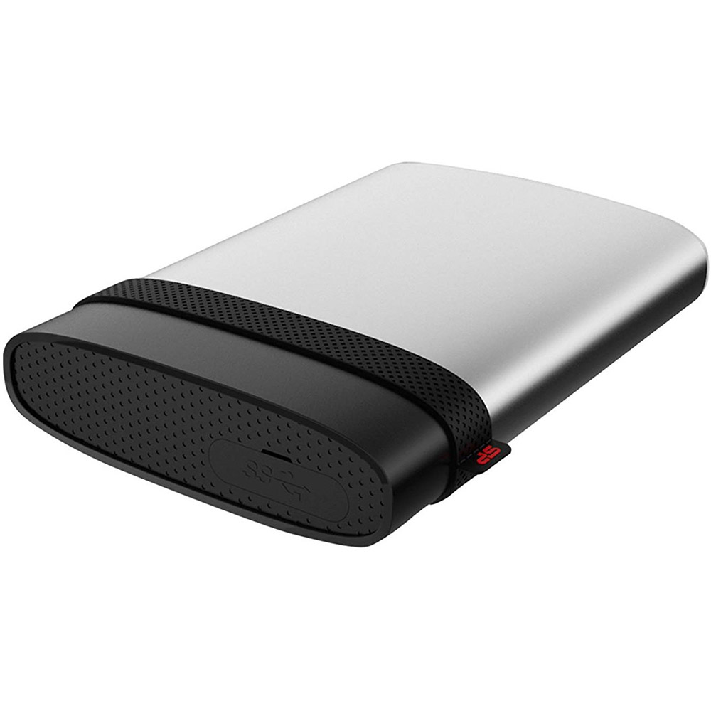 Внешний жесткий диск SILICON POWER 3TB Armor A85 Silver (SP030TBPHDA85S3S) Емкость 3 Тб