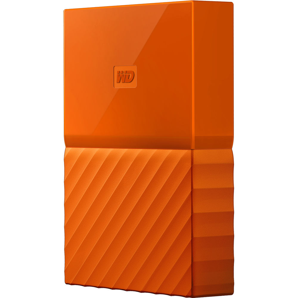 Зовнішній жорсткий диск 2TB WD My Passport Thin Orange (WDBS4B0020BOR-WESN) Тип жорсткий диск HDD