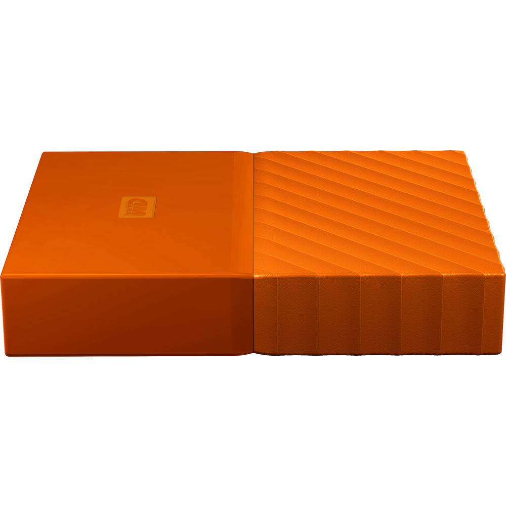 Зовнішній жорсткий диск 2TB WD My Passport Thin Orange (WDBS4B0020BOR-WESN) Форм-фактор 2.5"