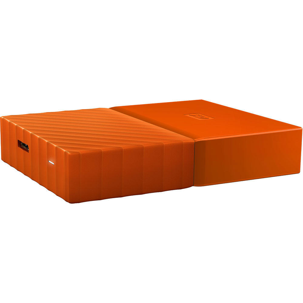 Зовнішній жорсткий диск 2TB WD My Passport Thin Orange (WDBS4B0020BOR-WESN) Інтерфейс USB 3.0