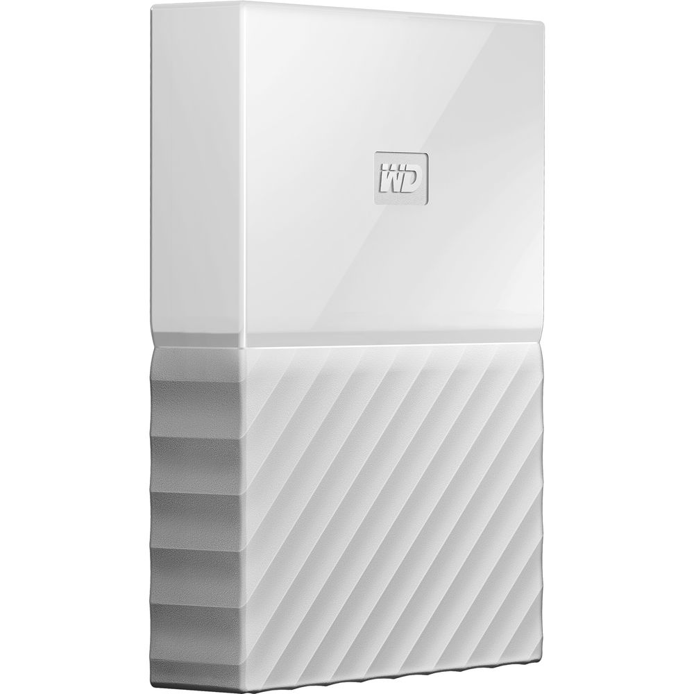 Внешний жесткий диск WD 2TB My Passport Thin White (WDBS4B0020BWT-WESN)