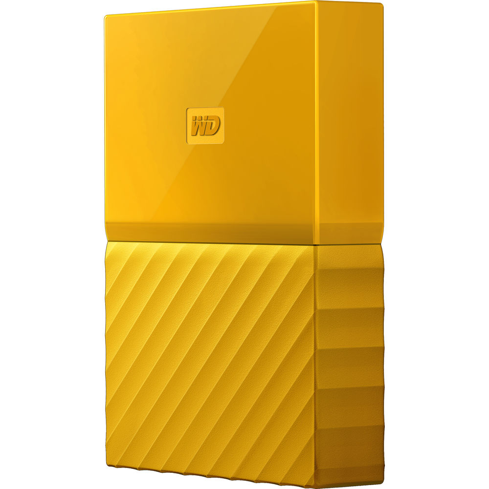 Внешний жесткий диск WD 2TB My Passport Thin Yellow (WDBS4B0020BYL-WESN) Тип жесткий диск (HDD)