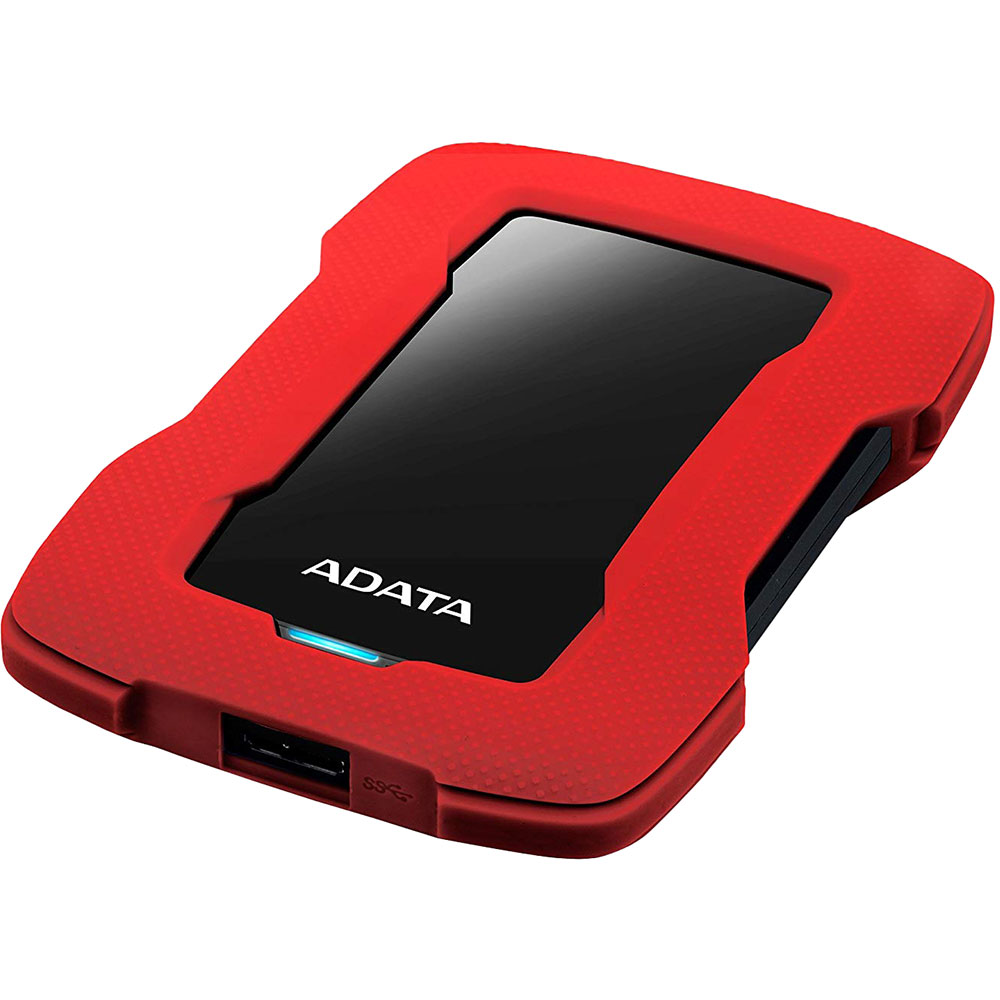 Зовнішній жорсткий диск ADATA HD330 1TB Red (AHD330-1TU31-CRD) Форм-фактор 2.5"