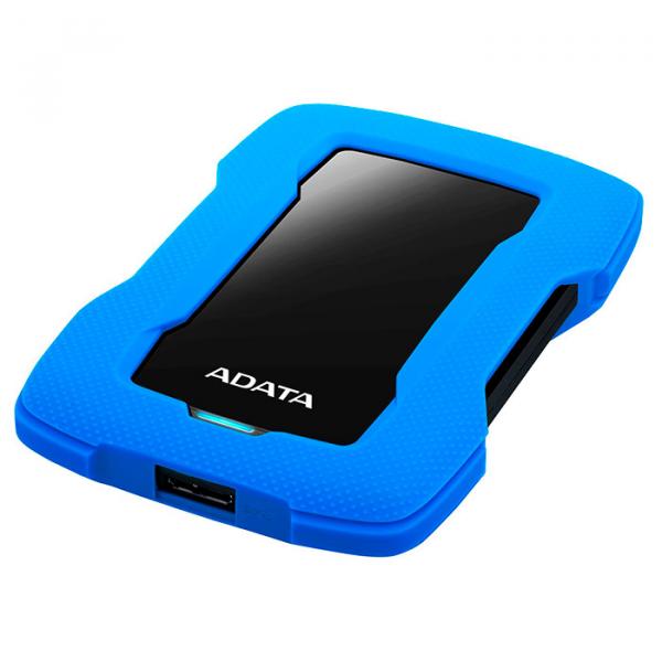 Зовнішній жорсткий диск ADATA HD330 2.5 USB 3.1 2TB Blue (AHD330-2TU31-CBL) Тип жорсткий диск HDD