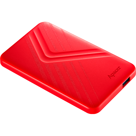 Зовнішній жорсткий диск APACER AC236 1TB USB 3.1 Red (AP1TBAC236R-1) Форм-фактор 2.5"