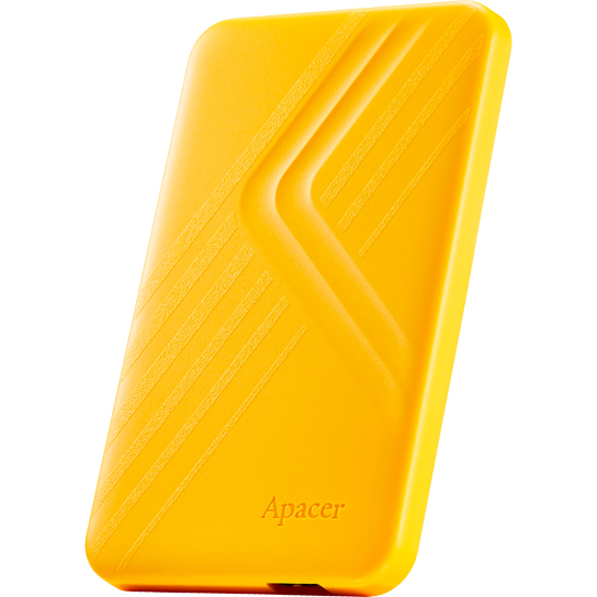 Зовнішній жорсткий диск APACER AC236 1TB USB 3.1 Yellow (AP1TBAC236Y-1) Тип жорсткий диск HDD