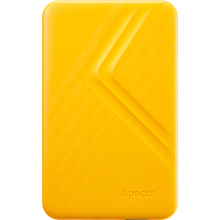 Зовнішній жорсткий диск APACER AC236 1TB USB 3.1 Yellow (AP1TBAC236Y-1)