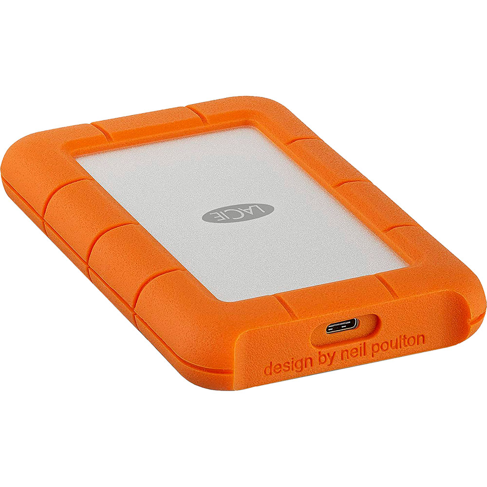 Зовнішній жорсткий диск LACIE 4TB USB-C Rugged (STFR4000800) Форм-фактор 2.5"