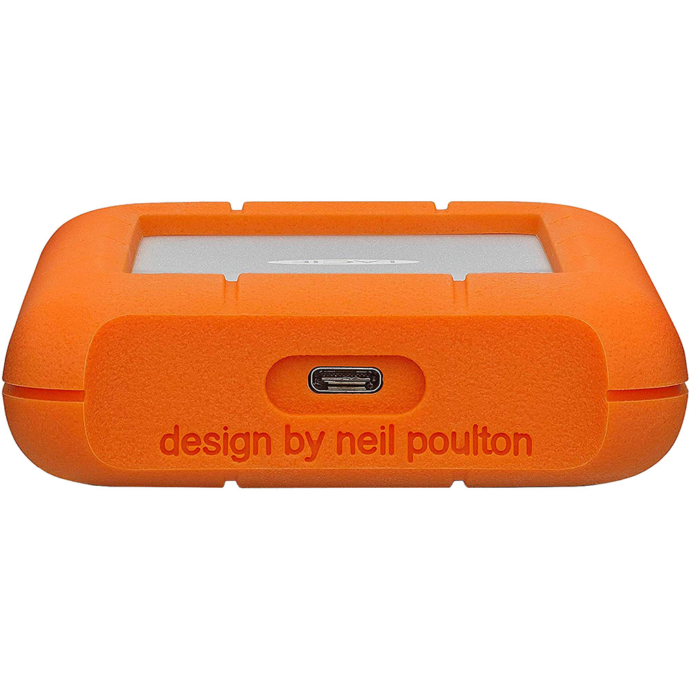 Зовнішній жорсткий диск LACIE 5TB USB-C Rugged (STFR5000800) Форм-фактор 2.5"
