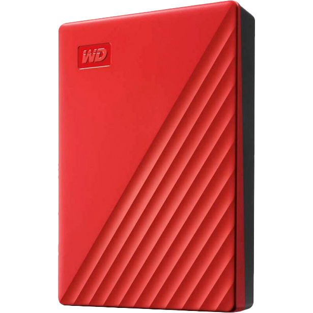 Внешний жесткий диск WD My Passport 4TB USB 3.2 Red (WDBPKJ0040BRD-WESN)