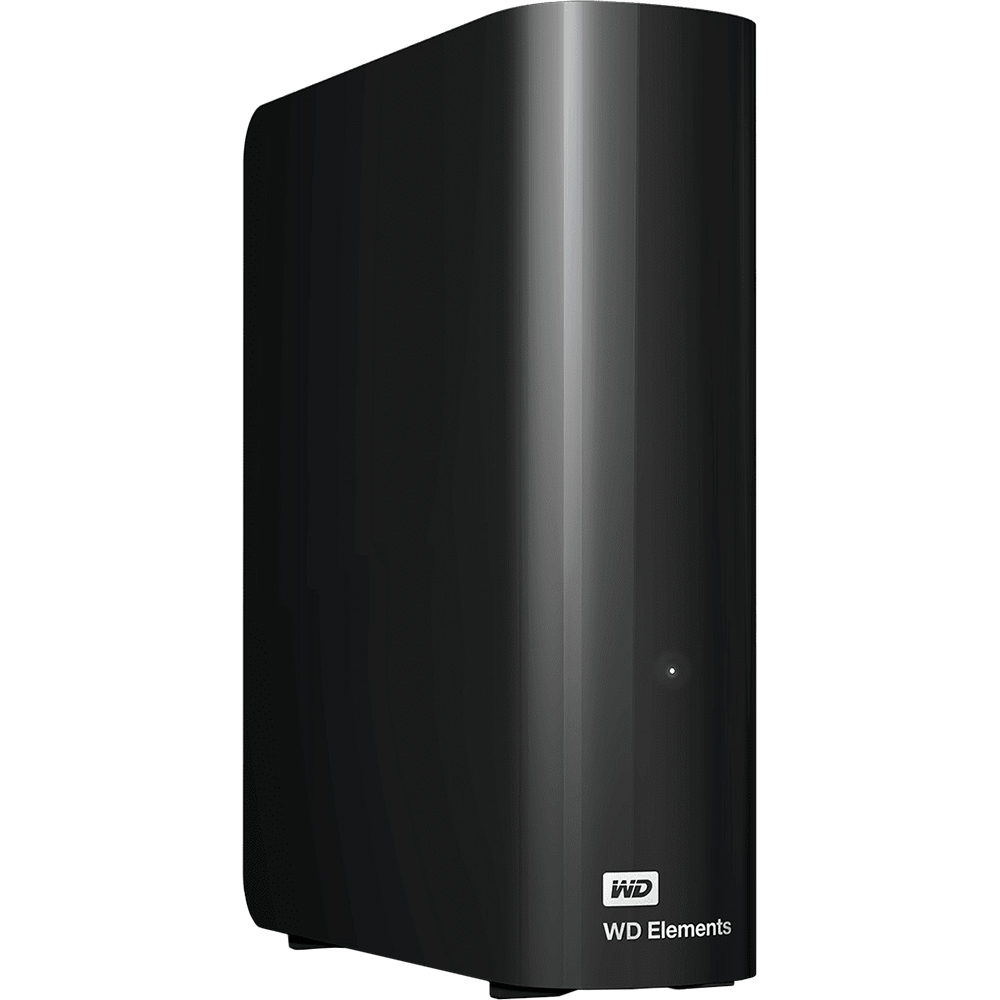 Зовнішній жорсткий диск WD Elements Desktop 6TB USB 3.0 Black (WDBWLG0060HBK-EESN)