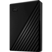 Зовнішній жорсткий диск WD My Passport 4TB USB 3.2 Black (WDBPKJ0040BBK-WESN)