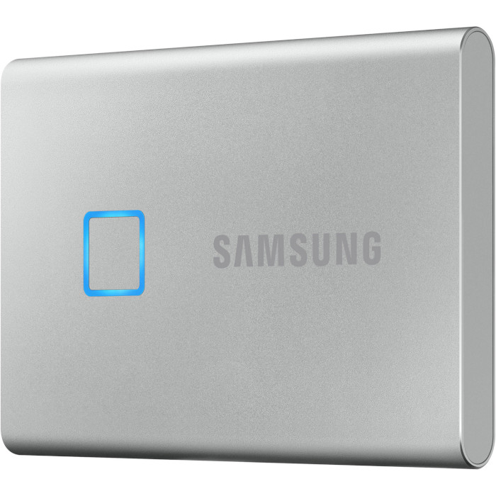 Акція на Внешний SSD накопитель SAMSUNG T7 Touch 2TB USB 3.2 silver (MU-PC2T0S/WW) від Foxtrot