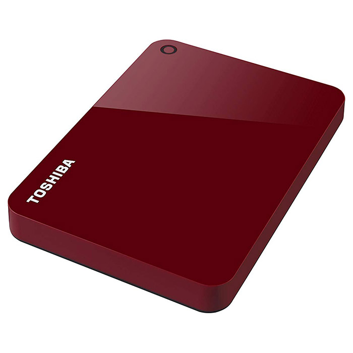 Зовнішній жорсткий диск TOSHIBA Canvio Advance 2TB USB3.0 Red (HDTC920ER3AA) Тип жорсткий диск HDD