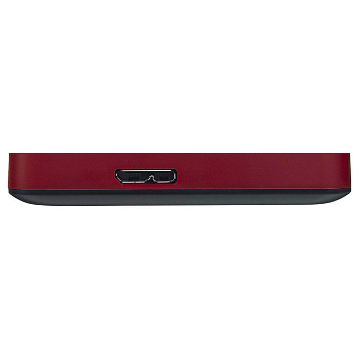 Зовнішній жорсткий диск TOSHIBA Canvio Advance 2TB USB3.0 Red (HDTC920ER3AA) Ємність 2 Тб