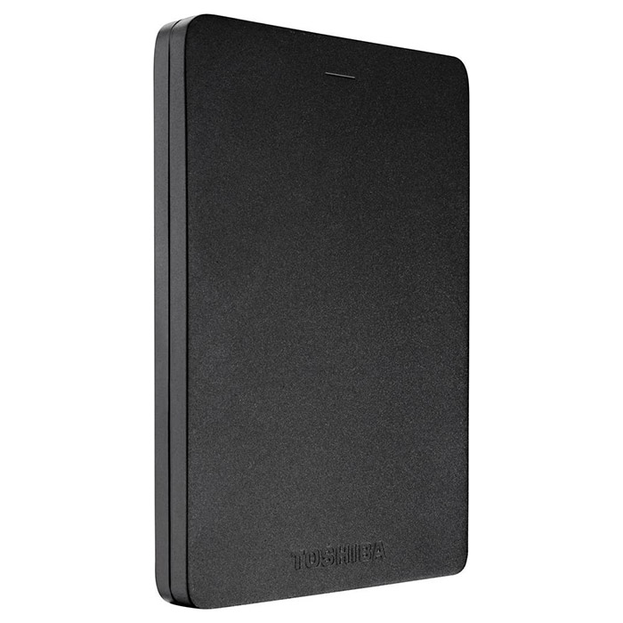 Зовнішній жорсткий диск TOSHIBA Canvio Alu 1TB USB3.0 Black (HDTH310EK3AB) Тип жорсткий диск HDD