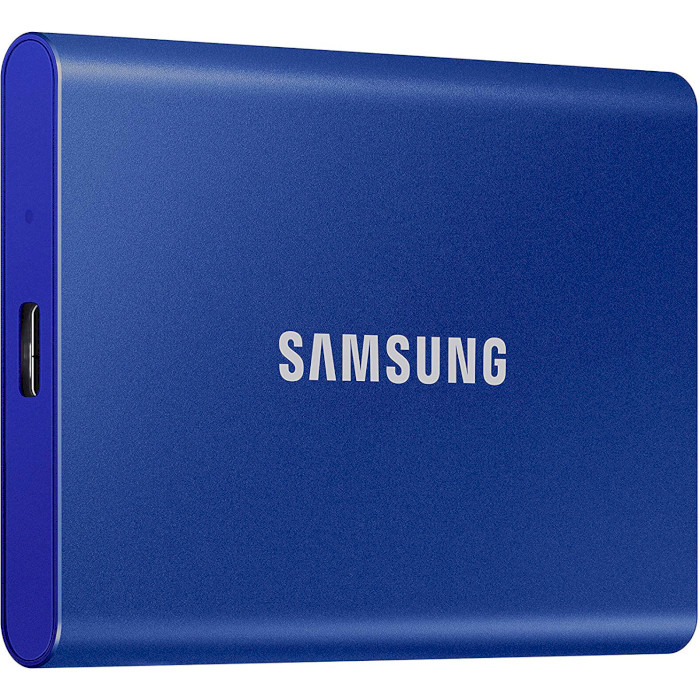 Акция на Внешний SSD накопитель SAMSUNG T7 500GB USB 3.2 GEN.2 BLUE (MU-PC500H/WW) от Foxtrot