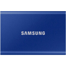 Зовнішній SSD накопичувач SAMSUNG T7 1TB USB 3.2 GEN.2 BLUE (MU-PC1T0H/WW)