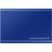 Зовнішній SSD накопичувач SAMSUNG T7 1TB USB 3.2 GEN.2 BLUE (MU-PC1T0H/WW)