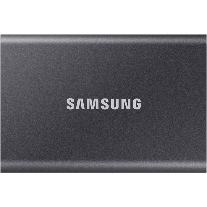 Внешний SSD накопитель SAMSUNG T7 1TB USB 3.2 GEN.2 GRAY (MU-PC1T0T/WW) Тип твердотельный накопитель (SSD)