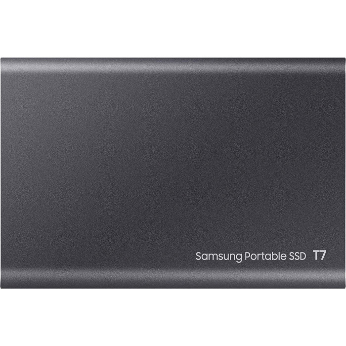 Зовнішній SSD накопичувач SAMSUNG T7 1TB USB 3.2 GEN.2 GRAY (MU-PC1T0T/WW) Інтерфейс USB Type-C