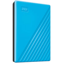 Внешний жесткий диск WD My Passport (4TB, USB 3.2) Blue(WDBPKJ0040BBL-WESN)