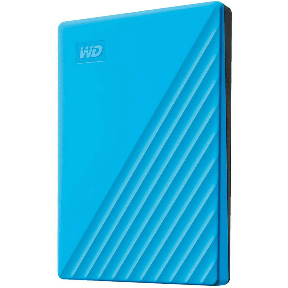 Внешний жесткий диск WD My Passport (4TB, USB 3.2) Blue(WDBPKJ0040BBL-WESN) Форм-фактор 2.5"