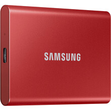 Зовнішній SSD накопичувач SAMSUNG T7 500GB USB 3.2 GEN.2 RED (MU-PC500R/WW)