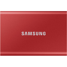 Зовнішній SSD накопичувач SAMSUNG T7 500GB USB 3.2 GEN.2 RED (MU-PC500R/WW)