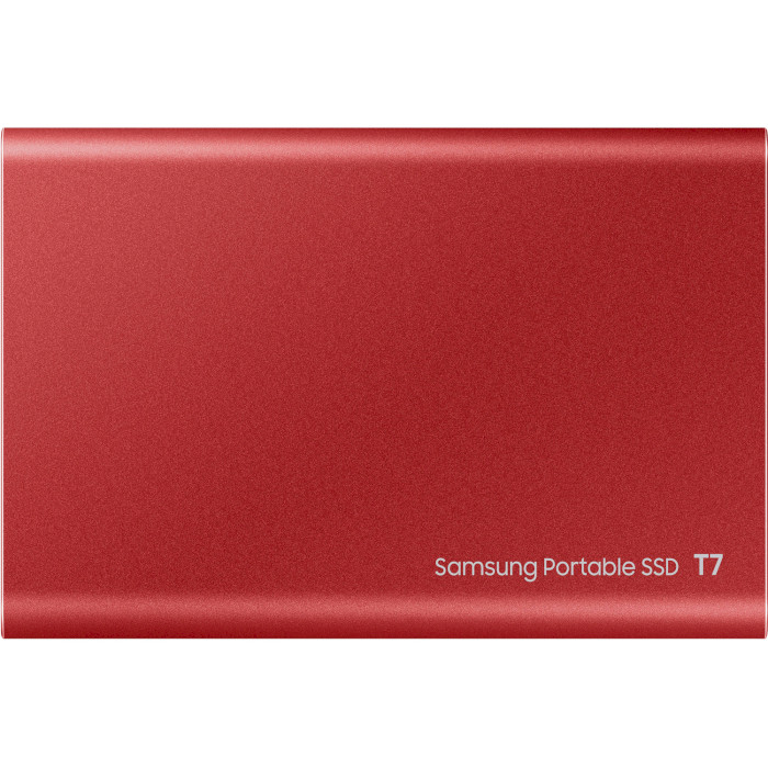 Зовнішній SSD накопичувач SAMSUNG T7 500GB USB 3.2 GEN.2 RED (MU-PC500R/WW) Інтерфейс USB Type-C