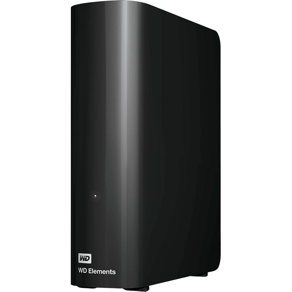 Внешний жесткий диск WD 12 TB 3.5" USB 3.0 Elements Desktop (WDBWLG0120HBK-EESN) Тип жесткий диск (HDD)