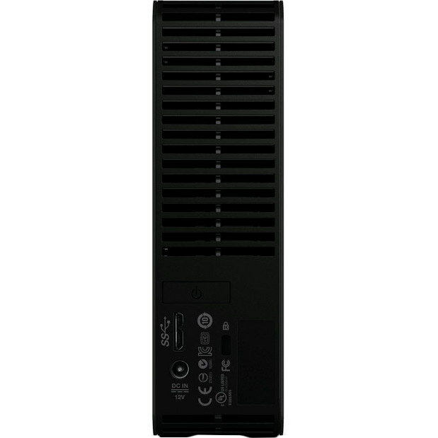 Внешний жесткий диск WD 12 TB 3.5" USB 3.0 Elements Desktop (WDBWLG0120HBK-EESN) Емкость 12 Тб