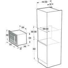 Вбудована мікрохвильова піч GORENJE BM235ORAW (MEG555B)