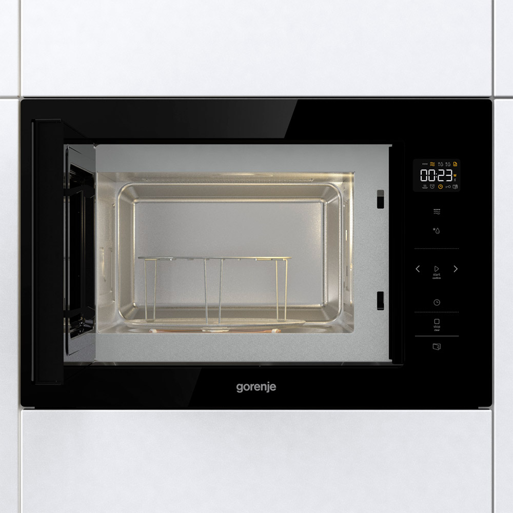 Вбудована мікрохвильова піч GORENJE BM 251 SG2BG (XY925Z) Комплектація поворотний стіл