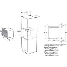 Встраиваемая микроволновая печь GORENJE BM 251 SG2BG (XY925Z)