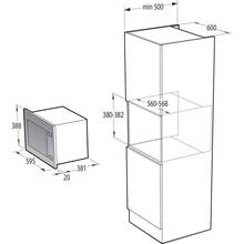 Встраиваемая микроволновая печь GORENJE BM251SG2WG (738324)