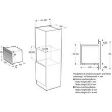 Вбудована мікрохвильова піч HISENSE BIM334G64DBG Black (744449)