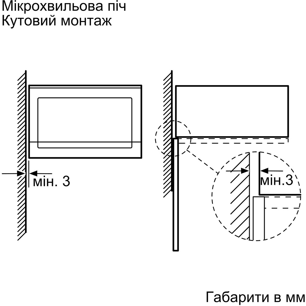 Фото Встраиваемая микроволновая печь BOSCH BEL554MB2 Black