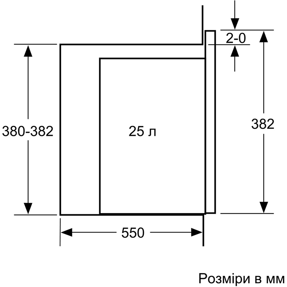 Встраиваемая микроволновая печь BOSCH BEL554MB2 Black Тип печи с грилем