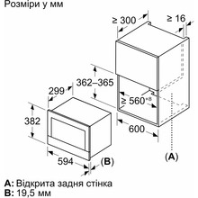 Вбудована мікрохвильова піч BOSCH BFL7221W1 White