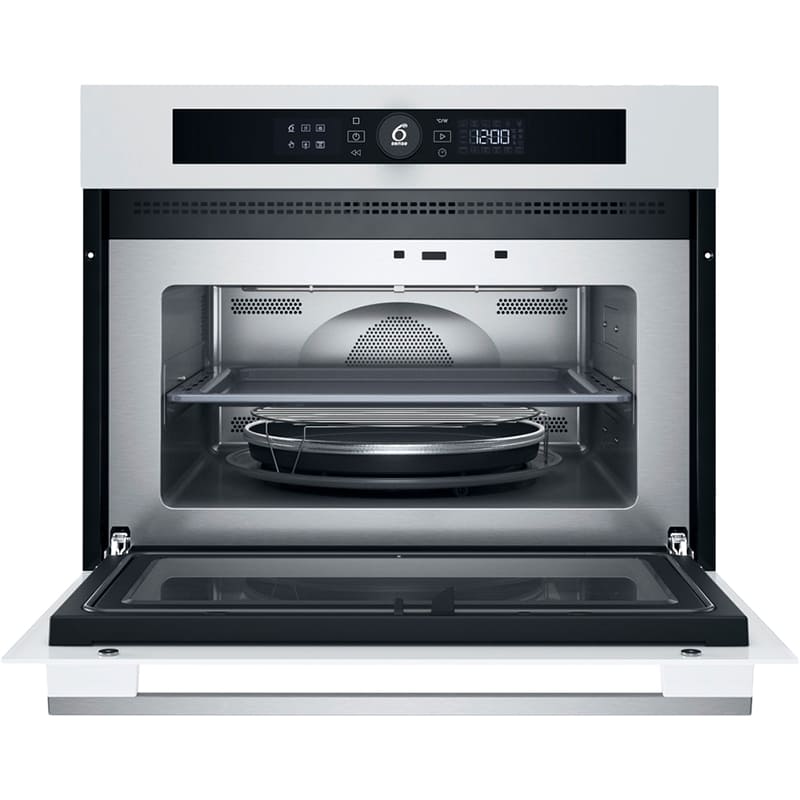 Вбудована мікрохвильова піч WHIRLPOOL WMW57DHMW Особливості Розморожування хліба; Технологія JetDefrost; 3D-технологія