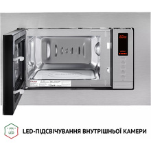 Вбудована мікрохвильова піч PERFELLI BM 202 BIX