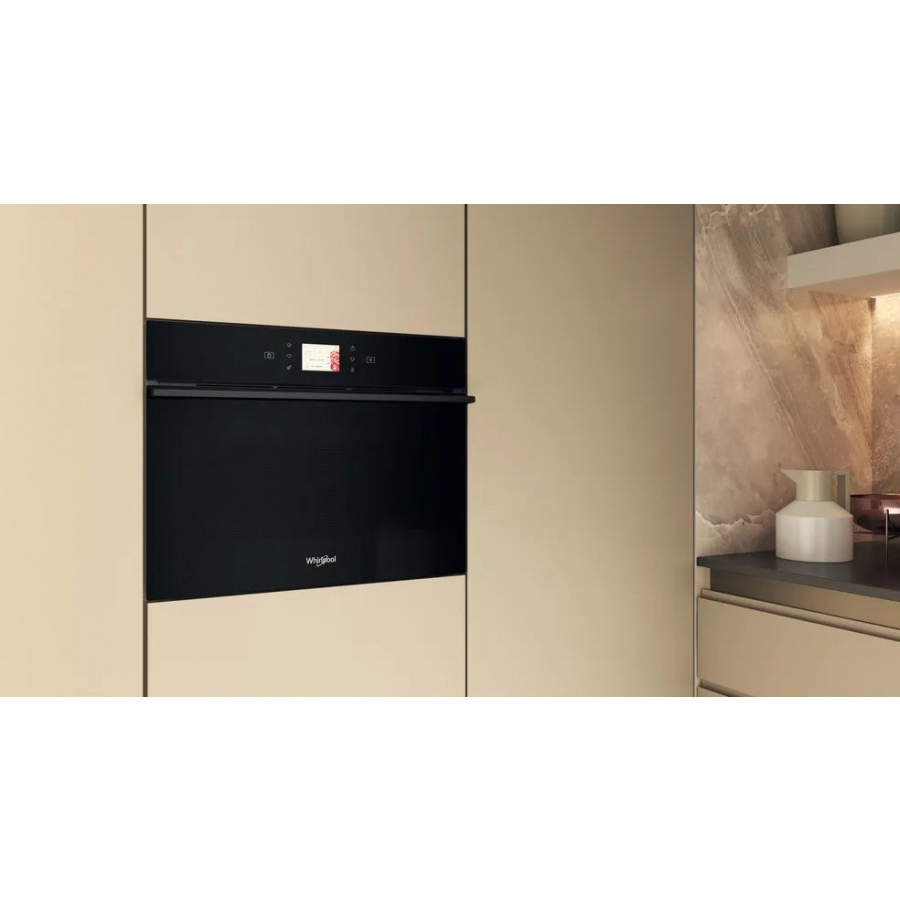 Встраиваемая микроволновая печь WHIRLPOOL WCW9O7PHTSB Внутреннее покрытие эмаль