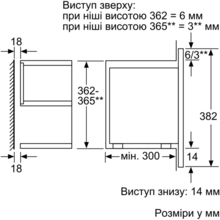 Встраиваемая микроволновая печь BOSCH BFL634GB1