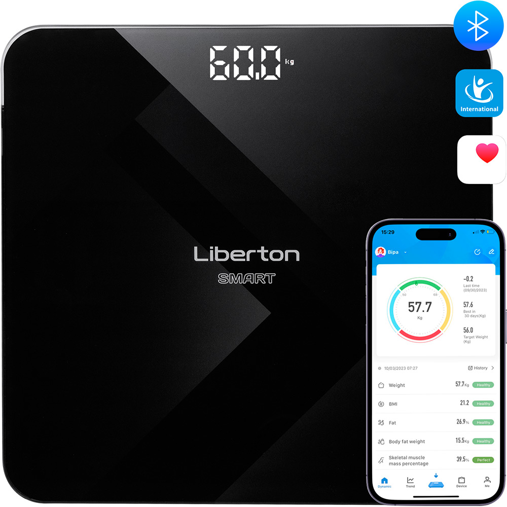 Весы напольные LIBERTON LBS-0818 Smart Тип электронные