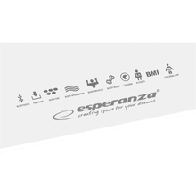 Ваги для підлоги ESPERANZA EBS016W White
